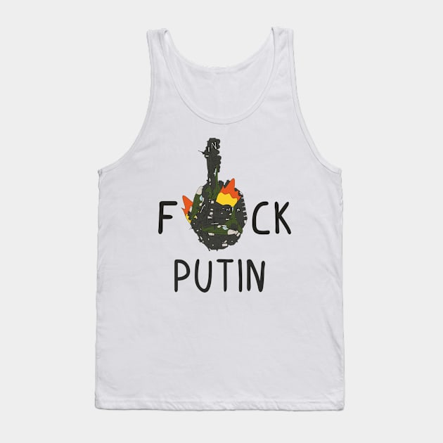 Fuck Putin Tank Top by grekhov